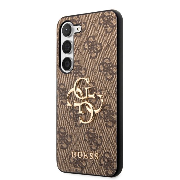 Samsung Galaxy S23 Skal 4G Logo Brun