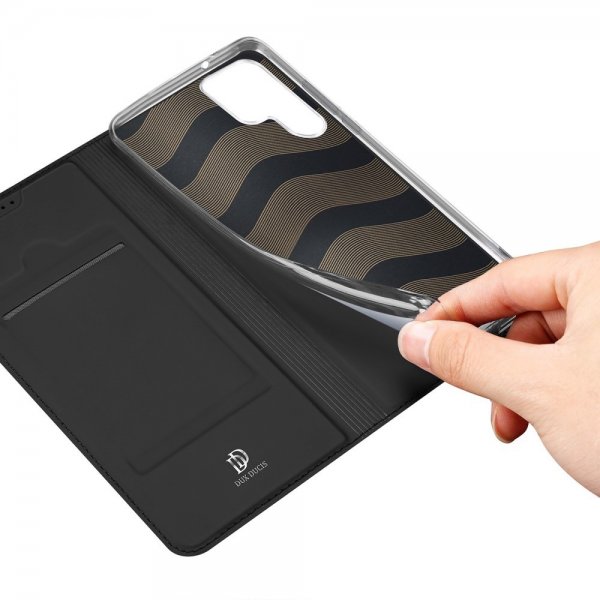 Samsung Galaxy S23 Ultra Fodral Skin Pro Series Svart