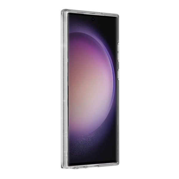 Samsung Galaxy S23 Ultra Skal Blommönster MagSafe Vit
