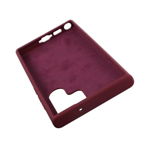 Samsung Galaxy S23 Ultra Skal Silikon Röd