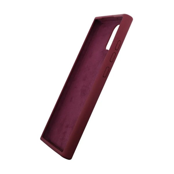 Samsung Galaxy S23 Ultra Skal Silikon Röd