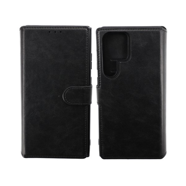 Samsung Galaxy S23 Ultra Fodral Magnetiskt Avtagbart Skal Svart