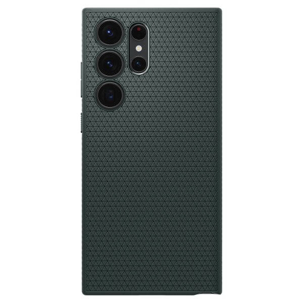 Samsung Galaxy S23 Ultra Skal Liquid Air Abyss Green