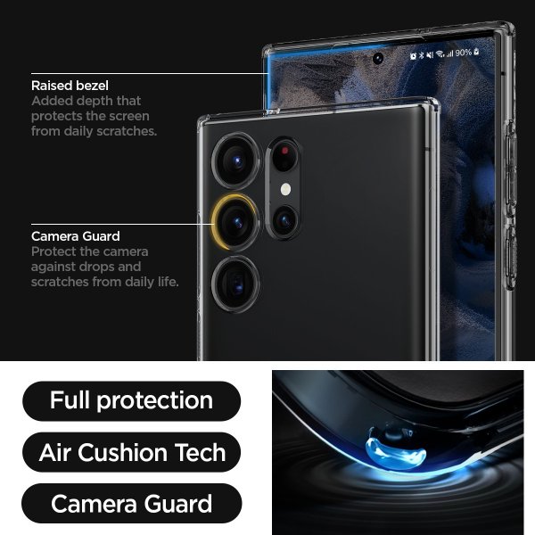 Samsung Galaxy S23 Ultra Skal Liquid Crystal Space Crystal