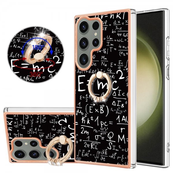 Samsung Galaxy S23 Ultra Skal med Finger Ring Motiv Ekvationer