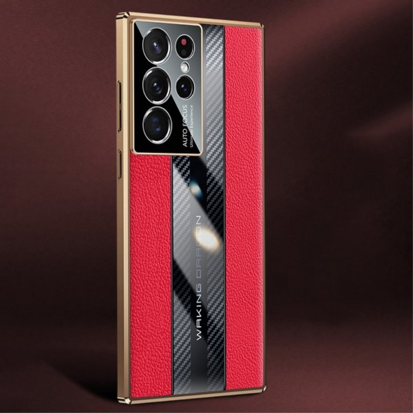Samsung Galaxy S23 Ultra Skal Supercar Series Röd