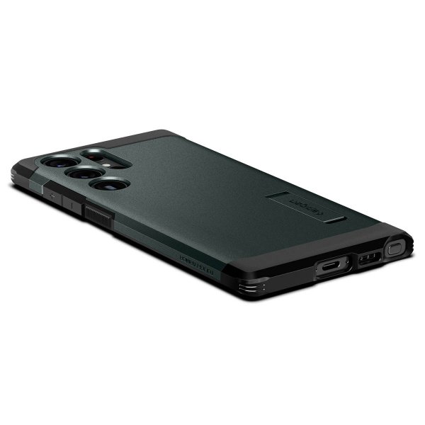 Samsung Galaxy S23 Ultra Skal Tough Armor Abyss Green