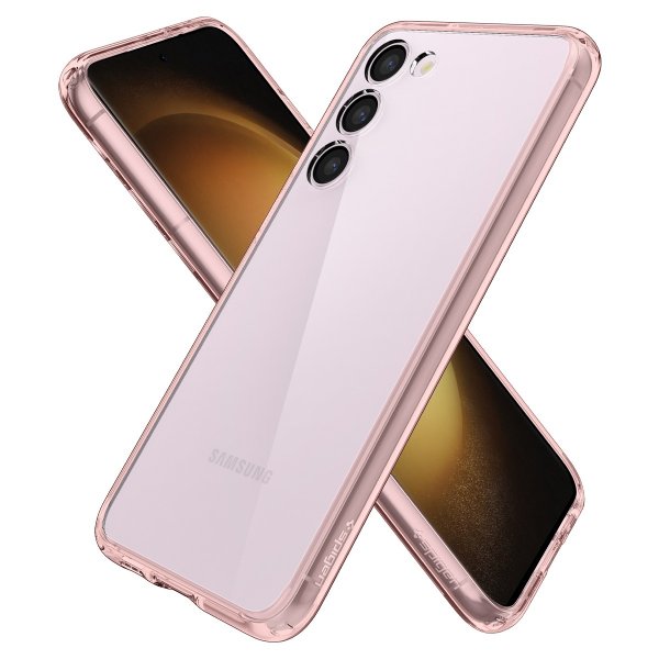 Samsung Galaxy S23 Skal Ultra Hybrid Rose Crystal