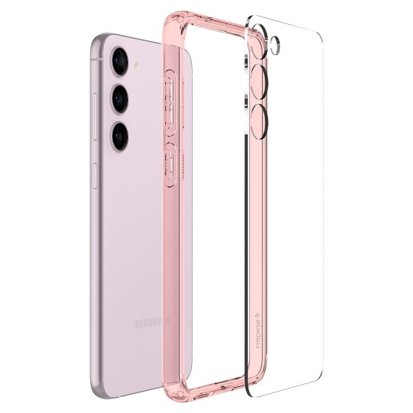 Samsung Galaxy S23 Skal Ultra Hybrid Rose Crystal