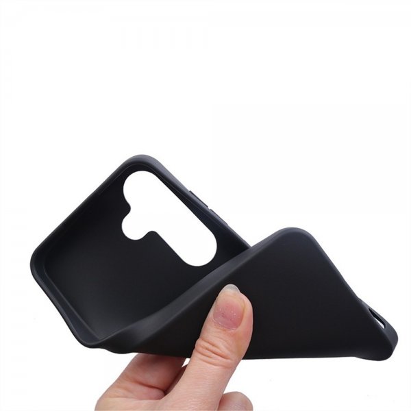 Samsung Galaxy S24 FE Skal Feather Series Raven Black