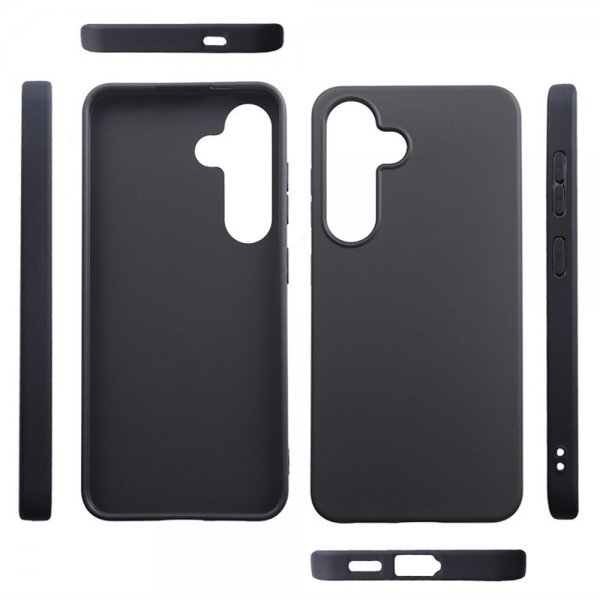 Samsung Galaxy S24 FE Skal Feather Series Raven Black