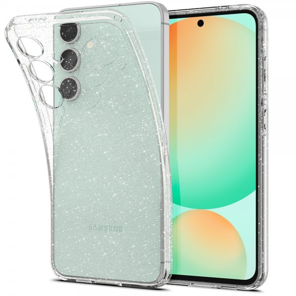 Samsung Galaxy S24 FE Skal Liquid Crystal Glitter Crystal Quartz