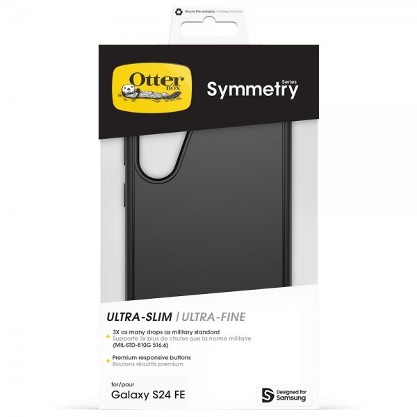 Samsung Galaxy S24 FE Skal Symmetry Svart