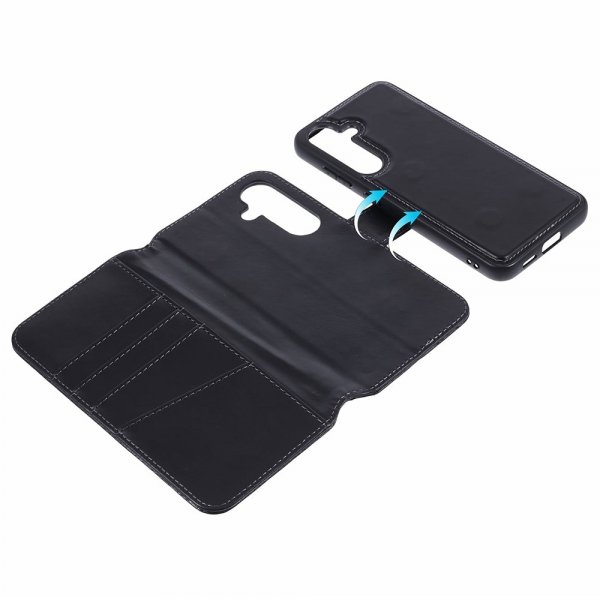 Samsung Galaxy S24 Plus Fodral MagLeather Raven Black