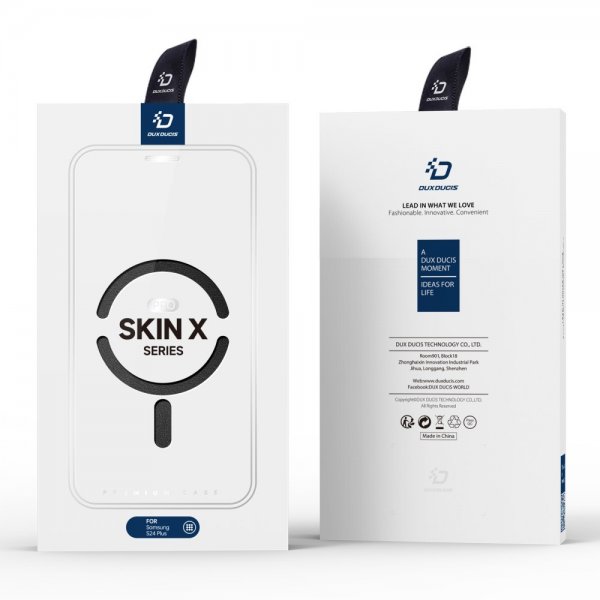 Samsung Galaxy S24 Plus Fodral Skin X Pro Series MagSafe Svart