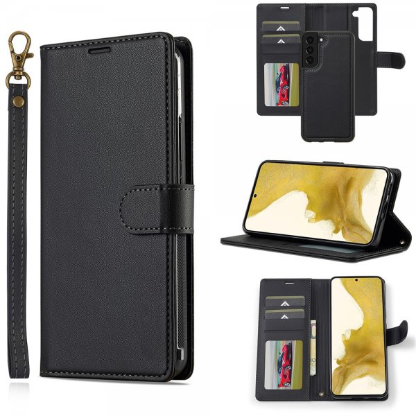 Samsung Galaxy S24 Plus/S25 Plus Fodral med avtagbart MagSafe-skal Raven Black