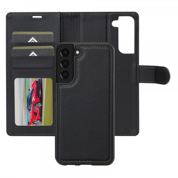 Samsung Galaxy S24 Plus/S25 Plus Fodral med avtagbart MagSafe-skal Raven Black