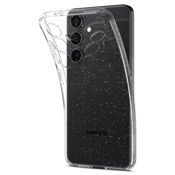 Samsung Galaxy S24 Plus Skal Liquid Crystal Glitter Crystal Quartz