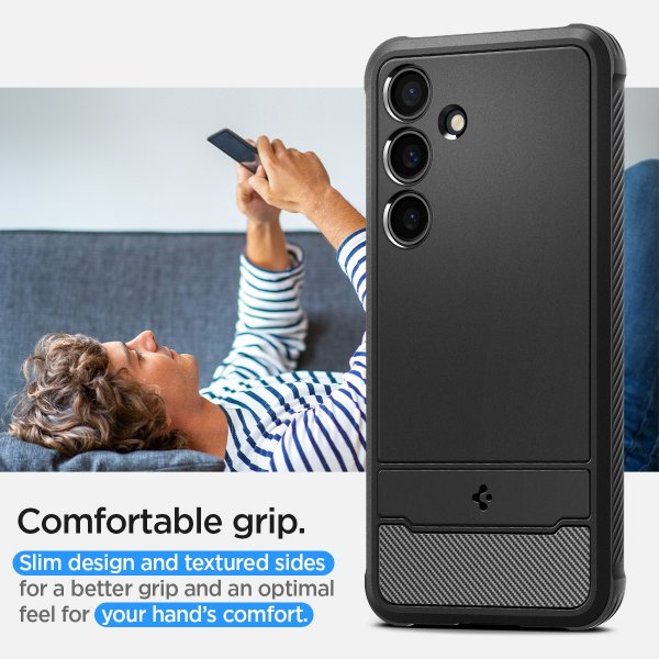 Samsung Galaxy S24 Plus Skal Rugged Armor Matte Black