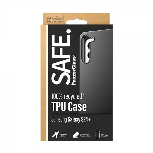 Samsung Galaxy S24 Plus Skal Soft TPU Case Svart