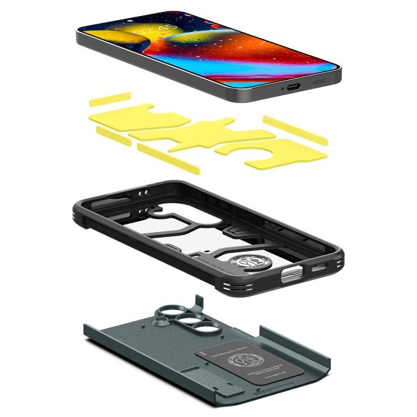 Samsung Galaxy S24 Plus Skal Tough Armor Abyss Green