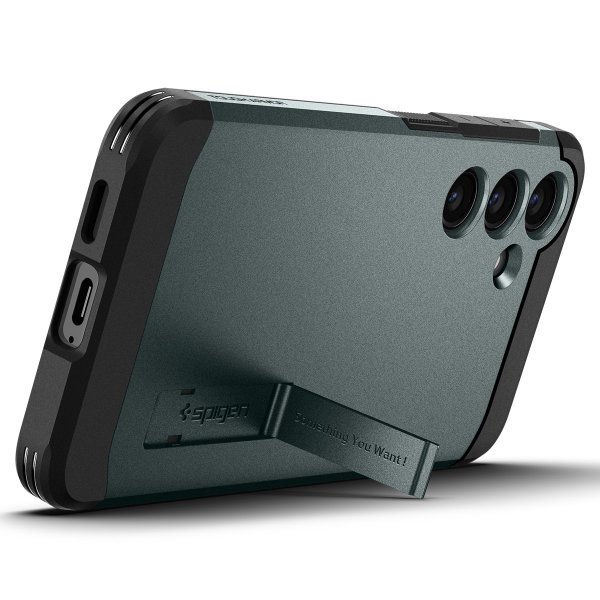 Samsung Galaxy S24 Plus Skal Tough Armor Abyss Green