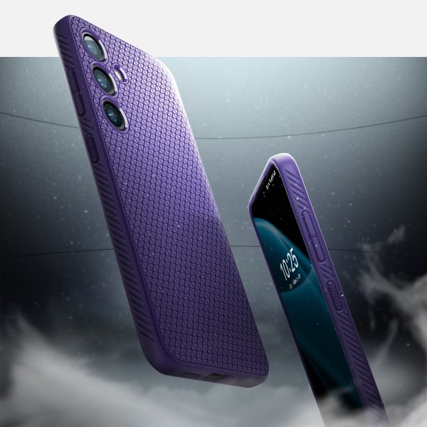 Samsung Galaxy S24 Skal Liquid Air Deep Purple