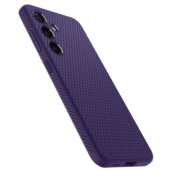 Samsung Galaxy S24 Skal Liquid Air Deep Purple