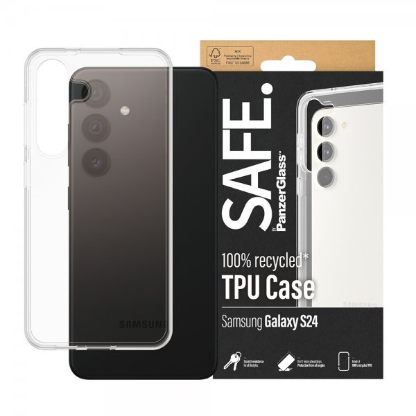 Samsung Galaxy S24 Skal Soft TPU Case Transparent