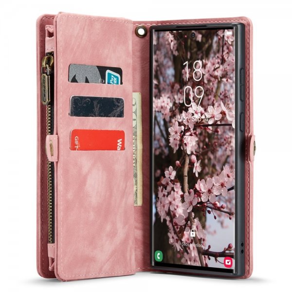 Samsung Galaxy S24 Ultra Fodral 008 Series Löstagbart Skal Rosa