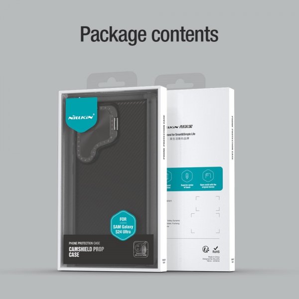 Samsung Galaxy S24 Ultra Skal CamShield Prop Blå