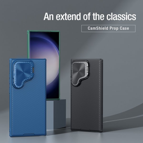 Samsung Galaxy S24 Ultra Skal CamShield Prop Blå