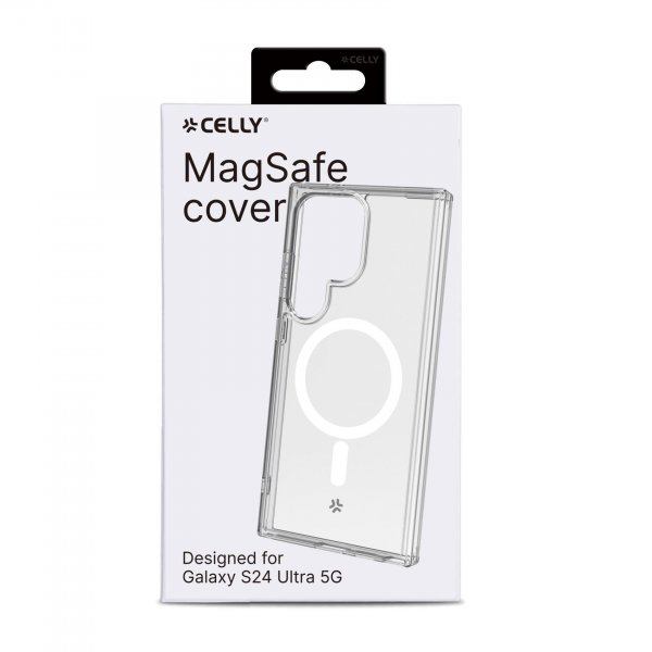 Samsung Galaxy S24 Ultra Skal GELSKINMAG MagSafe Transparent