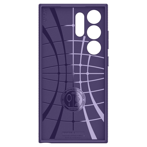Samsung Galaxy S24 Ultra Skal Liquid Air Deep Purple