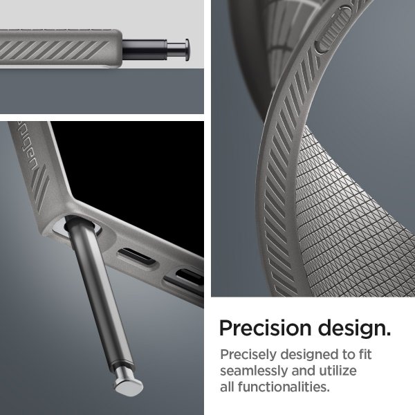 Samsung Galaxy S24 Ultra Skal Liquid Air Marble Grey