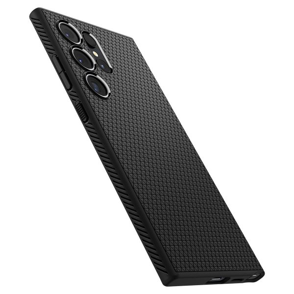 Samsung Galaxy S24 Ultra Skal Liquid Air Matte Black