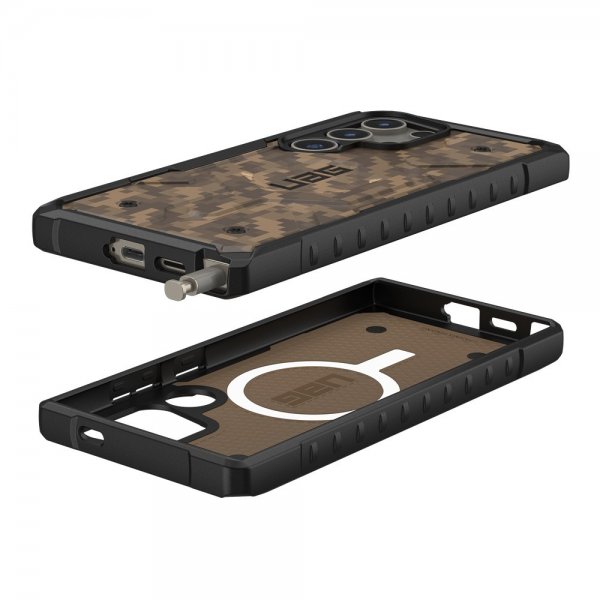 Samsung Galaxy S24 Ultra Skal Pathfinder SE MagSafe Digi Camo Dark Earth