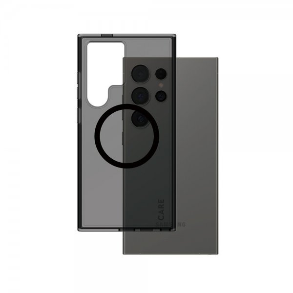 Samsung Galaxy S24 Ultra Skal Smokey MagSafe Svart