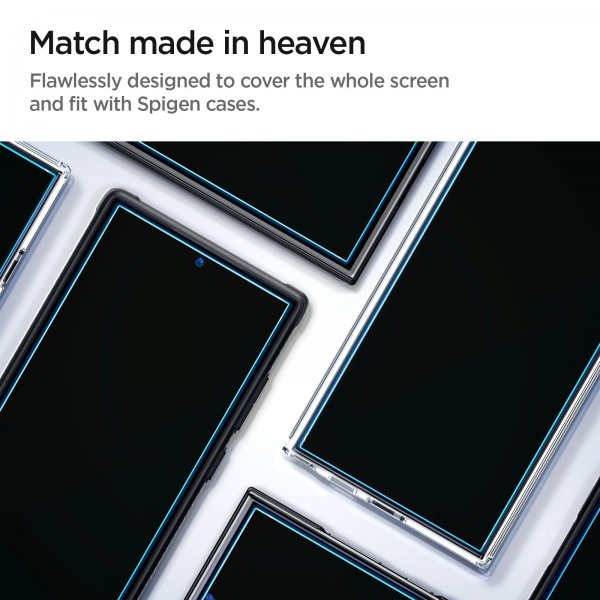 Samsung Galaxy S24 Ultra Skärmskydd GLAS.tR EZ Fit 2-pack