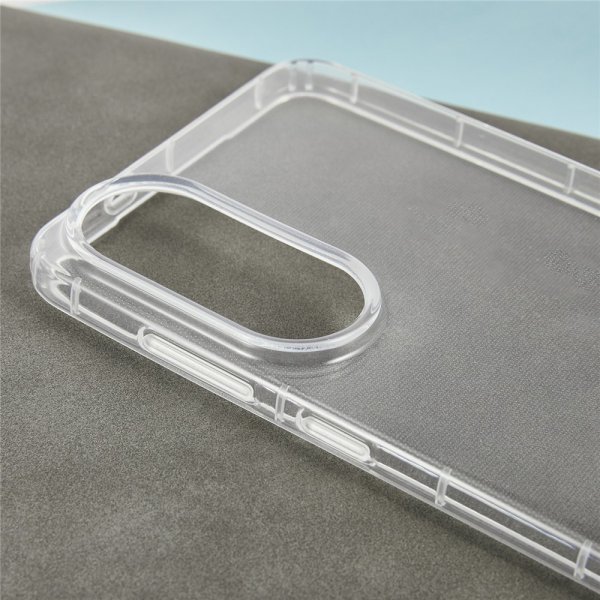 Samsung Galaxy S25 Edge Skal Feather Series Transparent