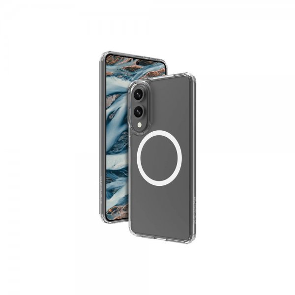 Samsung Galaxy S25 Edge Skal Iceland Pro Qi2 Transparent