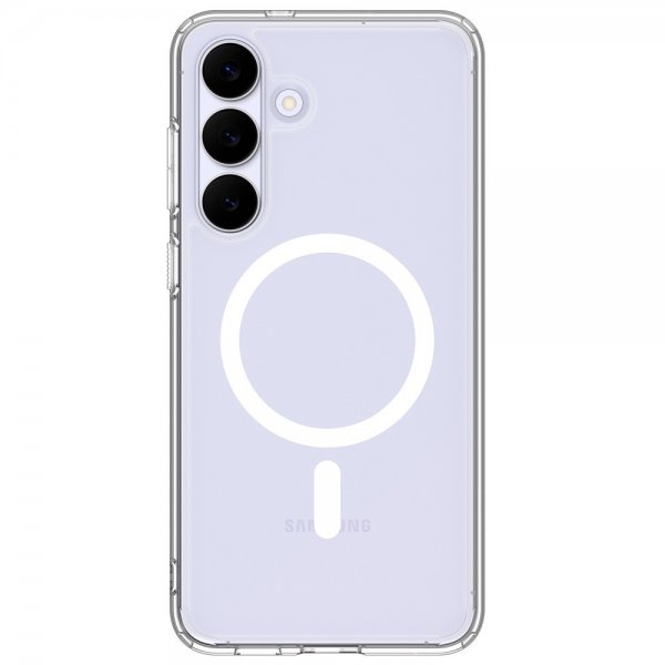 Samsung Galaxy S25 FE Skal Ultra Hybrid MagFit Clear White
