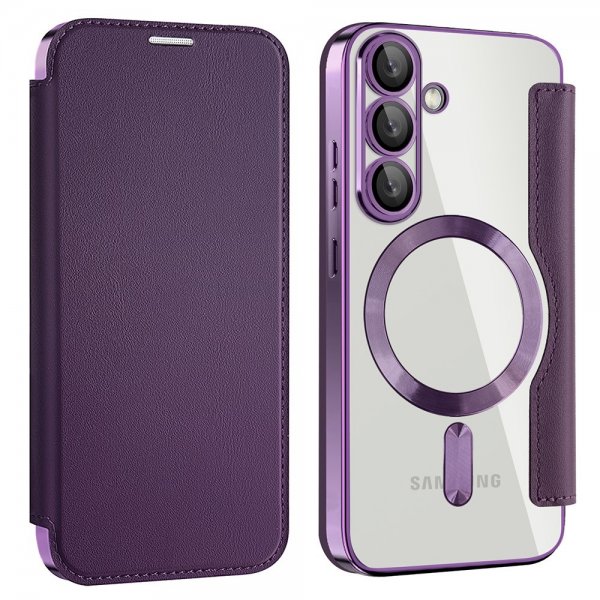 Samsung Galaxy S25 Fodral MagSafe Lila