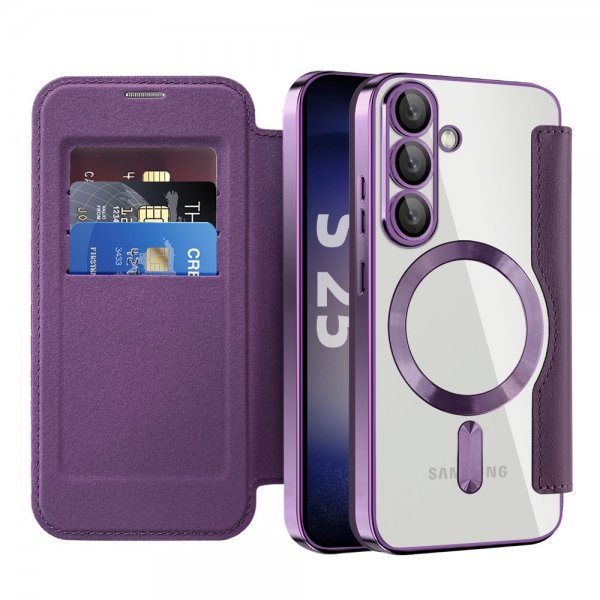 Samsung Galaxy S25 Fodral MagSafe Lila