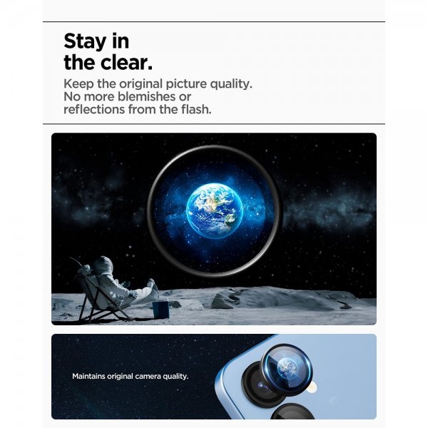 Samsung Galaxy S25 Kameraskydd GLAS.tR EZ Fit Optik Pro 2-pack