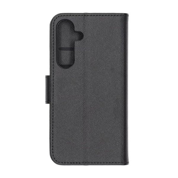 Samsung Galaxy S25 Fodral med Kortfack Stativfunktion Svart