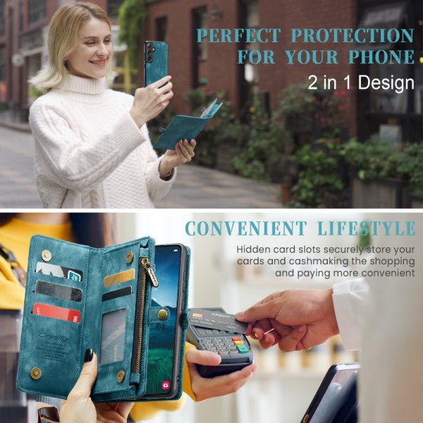 Samsung Galaxy S25 Plus Fodral 008 Series Löstagbart Skal Blå