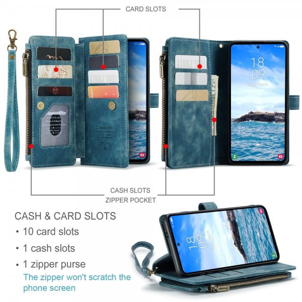 Samsung Galaxy S24 Plus/S25 Plus Fodral C30 Series Blå