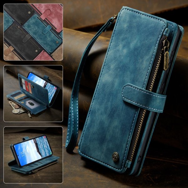 Samsung Galaxy S24 Plus/S25 Plus Fodral C30 Series Blå
