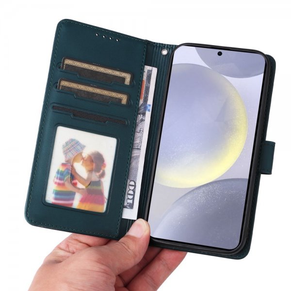 Samsung Galaxy S25 Plus Fodral med Löstagbart Skal 005 Blå